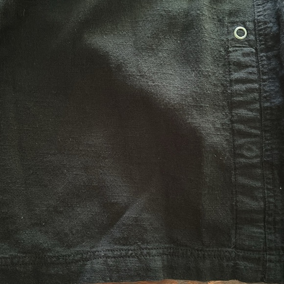 Royal Robbins Ruched Side Snap Option Linen Feel Skirt - Picture 5 of 10